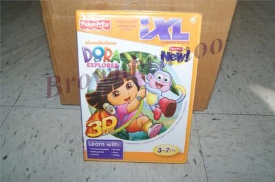 iXL Learning System Software Fisher-Price Dora the Explorer 3D New - Image 1 of 4