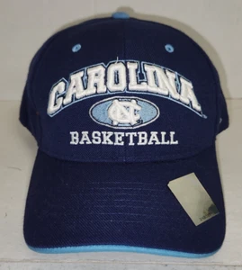 North Carolina Tar Heels Men's Fitted Zephyr Navy Basketball Hat size 7 7/8 - Picture 1 of 4