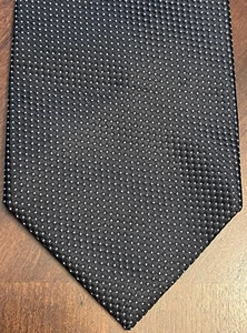 Dockers Black Silk Polyester Men’s Neck Tie Made In China - Picture 1 of 9