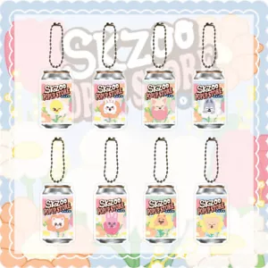 Stray Kids SKZ Cartoon Can Design Acrylic Chain Bead Keychain Bag Accessory - Picture 1 of 10