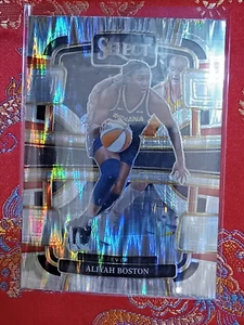 Aliyah Boston 2024 Select WNBA BASKETBALL SILVER FLASH Prizm Indiana Fever #52 - Picture 1 of 1