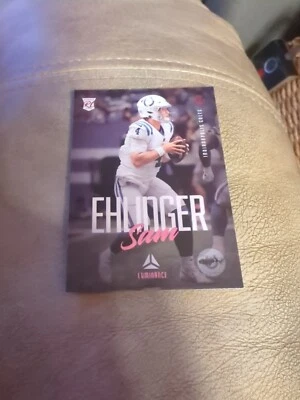 2021 Panini Chronicles - Luminance Rookies Pink #221 Sam Ehlinger (RC) - Colts - Image 1 of 2
