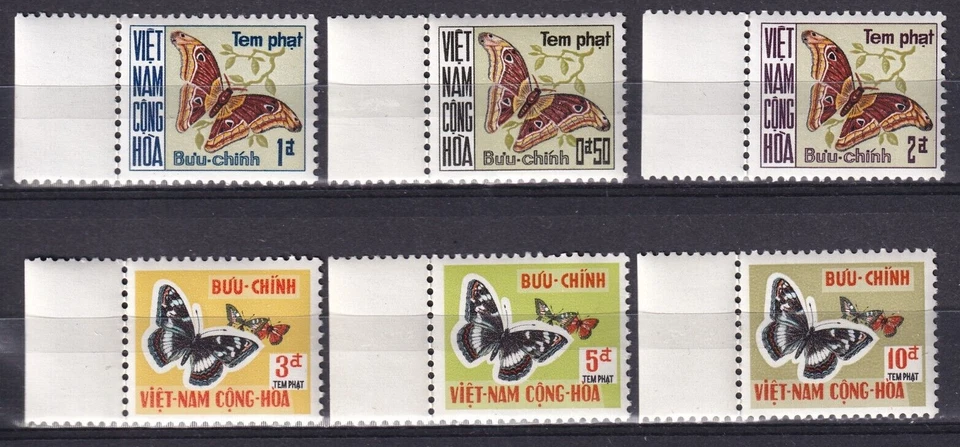 Vietnam (South) 1968 Postage Due J15-J20 (Tem Phat) Mint NH VF - Image 1 of 1