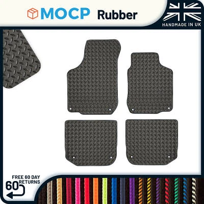 Alfombrillas de goma para coche Volkswagen Beetle clips redondos convertibles 2002-2010 Foto 1 de 4