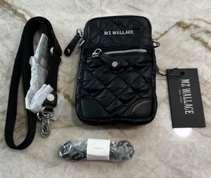 MZ Wallace Micro Crosby Black Extra Small NWT - FABULOUS! - Picture 1 of 10