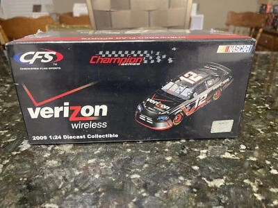 Dodge CFS Justin Allgaier #12 Verizon 2009 escala 1/24 diecast nuevo en caja sellado de fábrica Foto 1 de 4