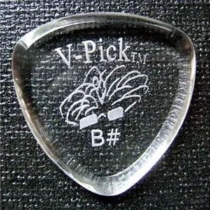 V-PLEKTREN B# Dreieck 4,1 mm Gitarrenplektren - Bild 1 von 1