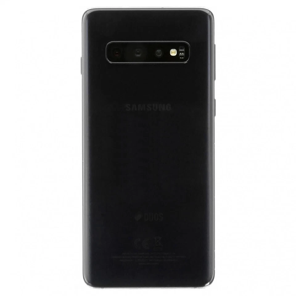 Samsung Galaxy S10 SM-G973F/DS - 128GB - Prism Black (Ohne Simlock) (Dual-SIM)