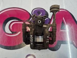 12 VAUXHALL ASTRA J 1.6 PETROL NEARSIDE REAR BRAKE CALIPER & CARRIER 09-12 - Picture 1 of 4