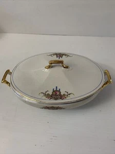 E.H.S.S.V China Round Vegetable Bowl With Lid - Picture 1 of 8
