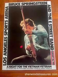 Bruce Springsteen Original 1981 Los Angeles Concert Poster 22" x 30 1/2" Exc - Picture 1 of 6