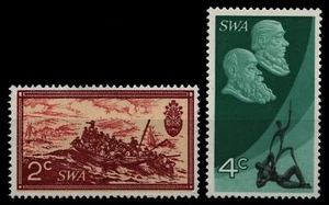 África Sudoeste 1971 - Mi-Nr. 365-366 ** - MNH - 10 años República Sudáfrica - Imagen 1 de 1
