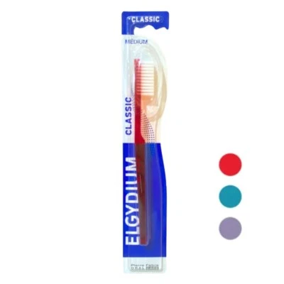 Elgydium Classic Toothbrush Imported MEDIUM Bristle - Image 1 of 3