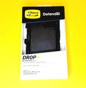🔥NEUF🔥 COQUE ÉTUI OTTERBOX DEFENDER SERIES DROP + IPHONE 13 14 15 NOIR - Photo 1 sur 10