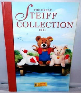 2001 THE GREAT STEIFF COLLECTION CATALOG 103 Page Classic Cuddly Baby & More - Picture 1 of 1