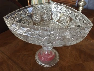 Large Led Chrystal Fruit Tray  - Image 1 of 4