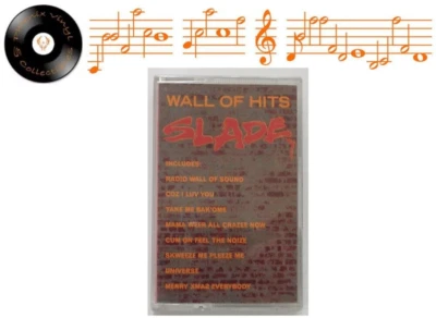 Slade Wall Of Hits Cassette Tape Album – EX - Image 1 of 4