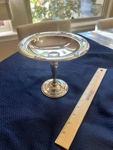 Vintage Silver Compote or Nut Dish - International Silver Sterling -Spring Glory - Picture 1 of 10