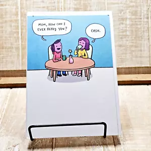 Recycled Paper Greetings Mother's Day Card 5x7 Mom Cash Cartoon Funny Humor - Picture 1 of 6