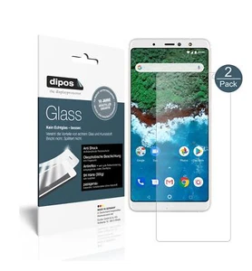 2x Pantalla para BQ Aquaris X2 Pro Protector de Vidrio Flexible Mate 9H - Imagen 1 de 1