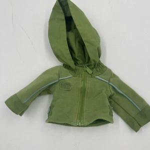 American Girl Doll Tagged Green Hooded Jacket for 18" Doll - Picture 1 of 3