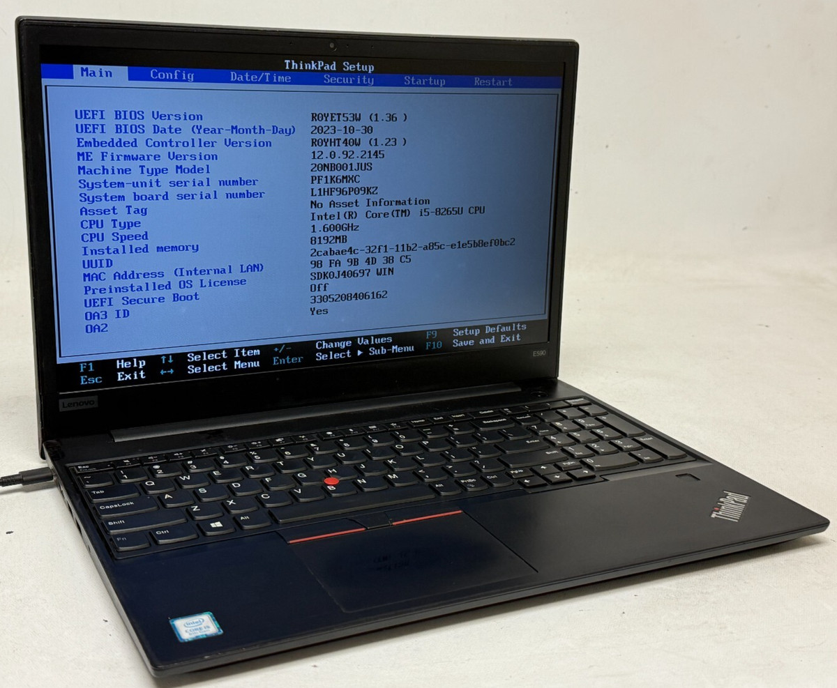 Lenovo Intel Core i5 8th Gen. PC Laptops & Netbooks 256 GB Lenovo Intel Core i5 8th Gen. PC Laptops & Netbooks 256 GB