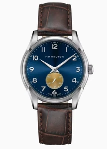 Hamilton Jazz master Quartz Blue Dial Stainless Steel Men's Watch H38411540 - Picture 1 of 3