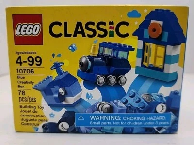 LEGO Classic Blue Creativity 78 pcs Box 10706 Building Kit Ages 4-99 - Image 1 of 4