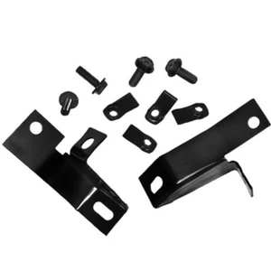 1965 1966 Mustang Rear Bumper Guards Brackets Pair Right & Left Dynacorn 3639B - Picture 1 of 1