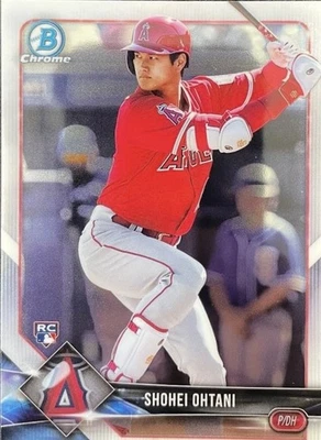 2018 Bowman Chrome #1 Shohei Ohtani Rookie Card Chaser Pack. - Image 1 of 2