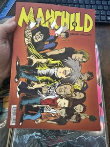 MANCHILD 4: Ridin' Them Coattails- Brian Walsby, '09 1st PB Print*Punk/HC Artist - Picture 1 of 3