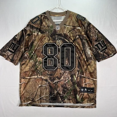 Camiseta Victor Cruz Nike Realtree Camuflada New York Giants Para Hombres 56 NFL Fútbol #80 Foto 1 de 4