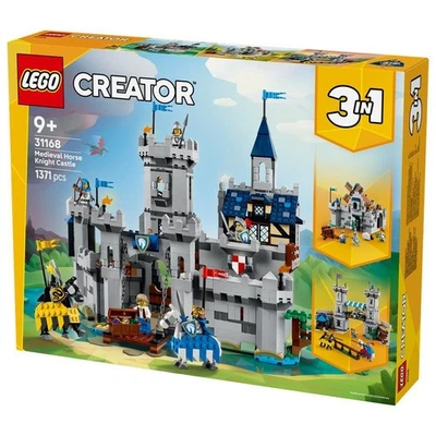 LEGO Creator 3 in 1 Medieval Horse Knight Castle NEW 2025 - Image 1 of 4