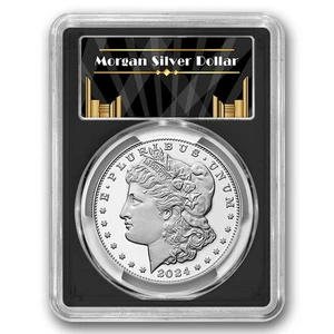 2024-S Proof Silver Morgan Dollar PR-70 PCGS (AR, Black Label) - Picture 1 of 4