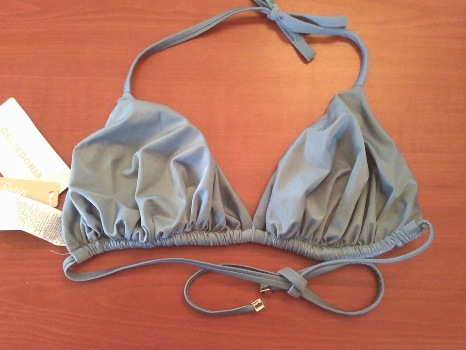 Nuevo con etiquetas Calzedonia triángulo bikini sujetador top uk36 us36 euro80 aprox copa B Foto 1 de 4