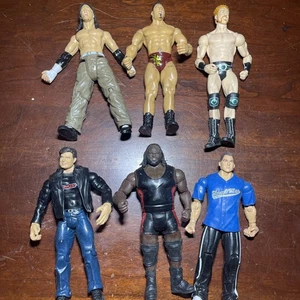WWE Wrestling Action Figuren 6 Stück - Jakks & Mattel - Mark Henry, Shane-o, etc - Bild 1 von 14