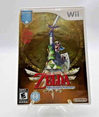 The Legend of Zelda: Skyward Sword (Nintendo Wii, 2011) w/Manual Tested Working - Image 1 of 4