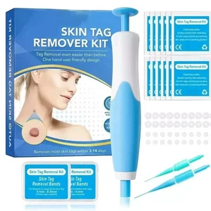 Natural Painless Auto SKIN TAG Removal Kit Skin Tag Micro Bands Remover Device - Picture 1 of 4
