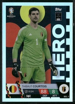 2024 TOPPS 2024 GERMANY THIBAUT COURTOIS BELGIUM #BEL1 - Image 1 of 2