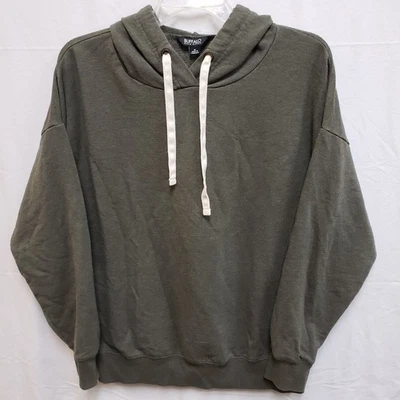 Sudadera con Capucha Buffalo David Bitton Mediana Verde Suave Para Hombre Manga Larga Mezcla Viscosa Foto 1 de 3