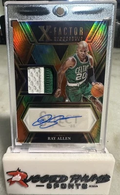 Parche Select Ray Allen X-Factor 2022-23 automático tie-dye #/25 juego usado Foto 1 de 2
