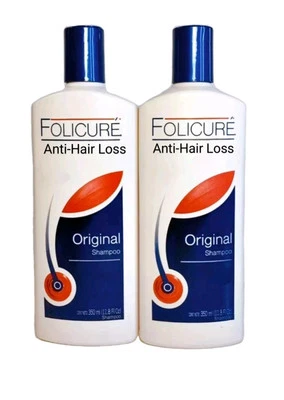 2 Pack! FOLICURE SHAMPOO ORIGINAL FOR FULLER THICKER HAIR 350ml each*FREESHIP* - Image 1 of 2