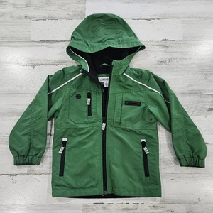 LONDON FOG Boys Size 6 Green Windbreaker Lined Jacket Coat - Picture 1 of 8