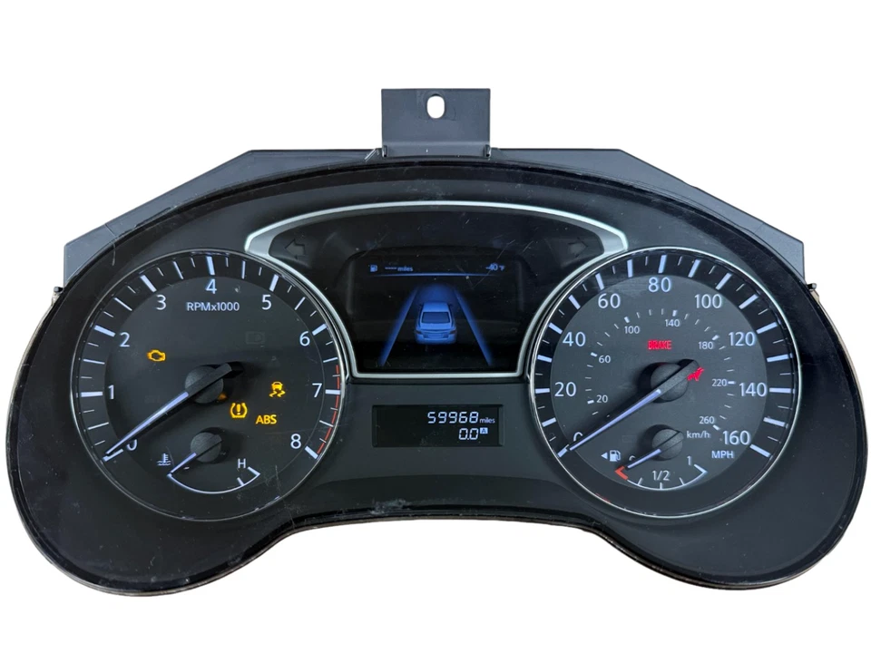 Speedometer Instrument Cluster 2014 Nissan Altima Sdn. 59,968 Miles NO COVER - Image 1 of 4