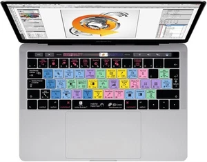 Housse De Clavier Shortcuts Hotkeys Pour Adobe Illustrator MacBook Pro - Afbeelding 1 van 1