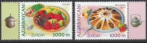 Azerbaijan 2005 CEPT Europa, Food, Gastronomy 2 MNH stamps - Picture 1 of 1