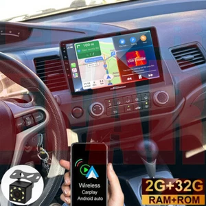 Radio de coche Android 13 de 10,1"" para Honda Civic 2006-2011 GPS navegación reproductor de unidad principal - Imagen 1 de 21