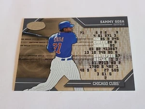 2002 Sammy Sosa Leaf Certified #CS-9 Certified Skills Insert - Picture 1 of 2