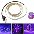Dc5v Usb 5050 Led Strip Lights Uv Purple 395nm Ultraviolet Flexible Tape Lamp