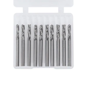 Cortador fresado de doble borde de acero de tungsteno 10X 2 para cobre de aleación de aluminio - Imagen 1 de 7